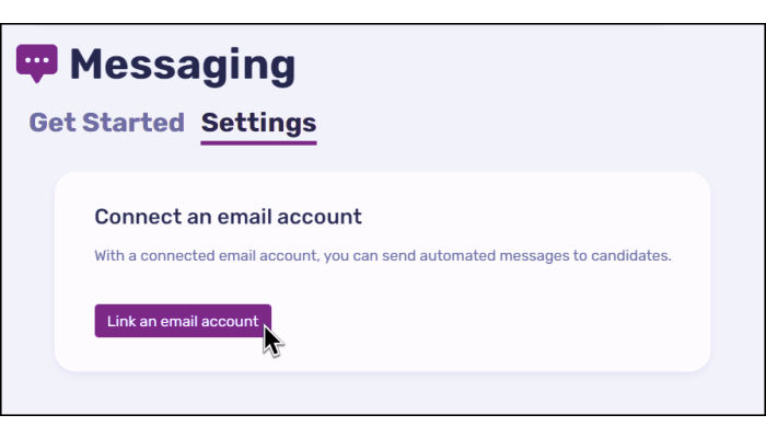 Screenshot of reconnecting email address